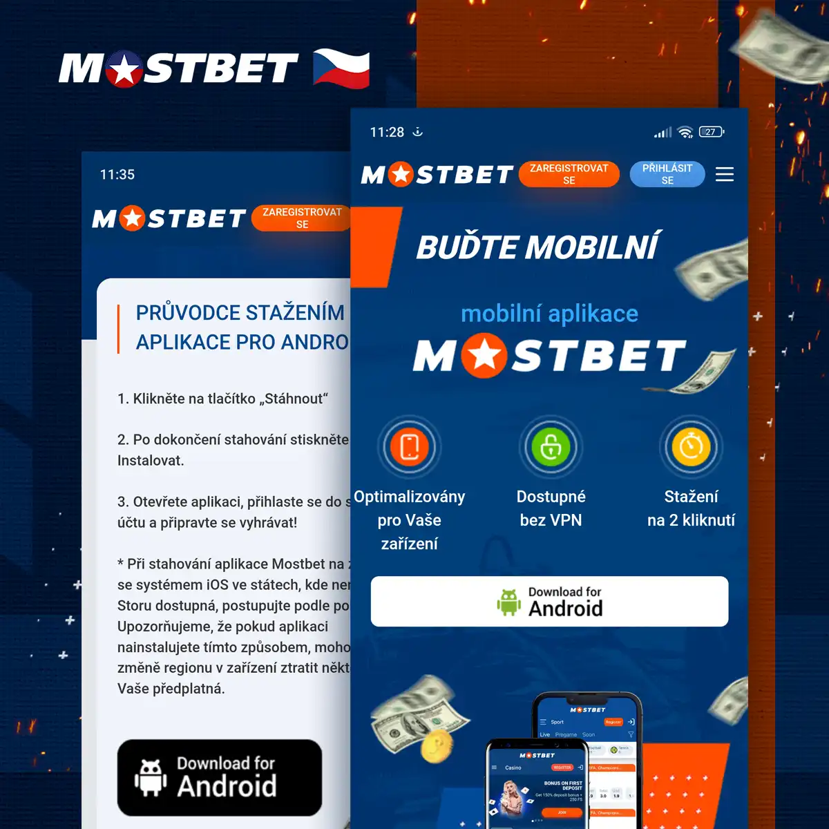 Instalace Mostbet na Android krok za krokem