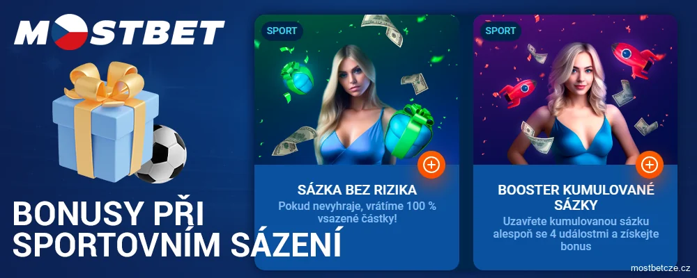 Sázkový bonus v Mostbet Česká republika