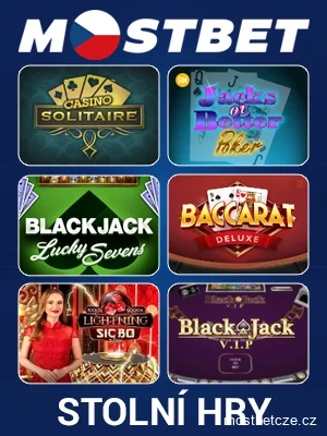 Hrát stolní hry v Mostbet CZ